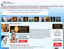 Tablet Screenshot of eiffeltowerfacts.org